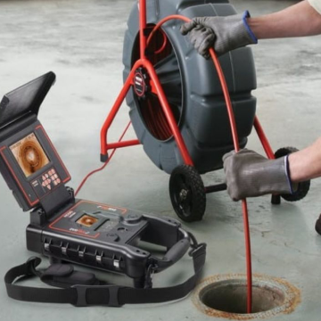 Service maintenance worker repairing<br />